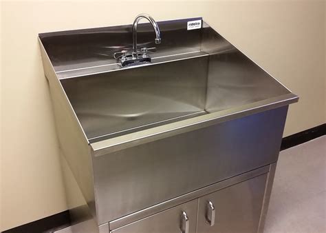 sloan stainless steel cabinets|Commercial Stainless Steel Sink .